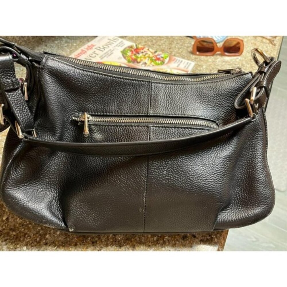 🆕Womens Black Genuine Leather Shoulder Bag Top Handle Handbag Ladies Purses - Picture 3 of 9